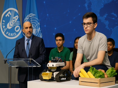 FAO e ITU lanzan desafío global de robótica para jóvenes con foco en la seguridad alimentaria