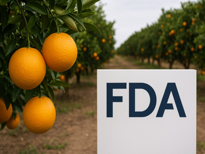 FDA propone actualizar el estándar de identidad del jugo de naranja pasteurizado para apoyar a productores estadounidenses