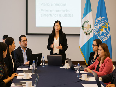 Guatemala fortalece sus políticas públicas de nutrición con apoyo de la OPS/OMS