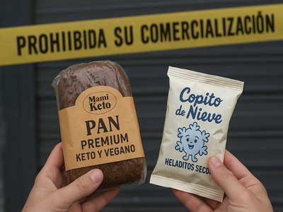 ANMAT prohíbe la comercialización de productos Mami Keto y “Copito de Nieve”